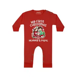 Arvesa Infants My First Christmas Printed Bodysuit-picture-40