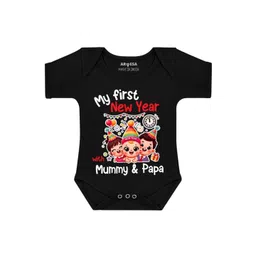 Arvesa Infants My First New Year Printed Bodysuit-picture-45