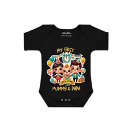 Arvesa Infants My First New Year Printed Bodysuit-picture-12