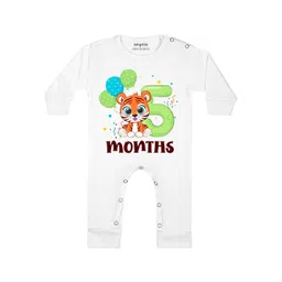 Arvesa Infants Printed Round Neck Bodysuits-picture-25