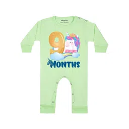 Arvesa Infants Printed Round Neck Rompers-picture-33