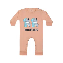 Arvesa Infants Printed Round Neck Rompers-picture-34