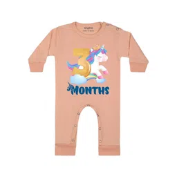 Arvesa Infants Printed Round Neck Rompers-picture-35