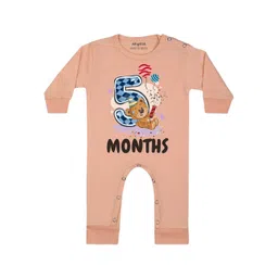 Arvesa Infants Printed Round Neck Rompers-picture-11