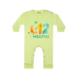 Arvesa Infants Printed Round Neck Rompers-picture-12