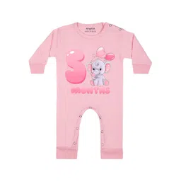 Arvesa Infants Printed Round Neck Rompers-picture-19