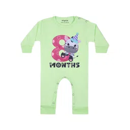 Arvesa Infants Printed Round Neck Rompers-picture-28