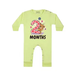 Arvesa Infants Printed Round Neck Rompers-picture-29