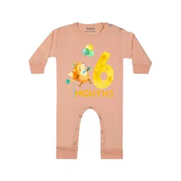 Arvesa Infants Printed Round Neck Rompers-picture-38