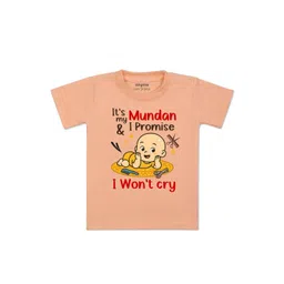 arvesa Its Mundan I wont Cry Printed Kids Tshirt-picture-51