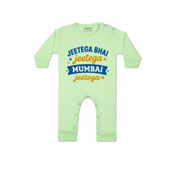 arvesa Jeetega Bhai Jeetega Mumbai Jeetega Printed Baby Rompers-picture-26