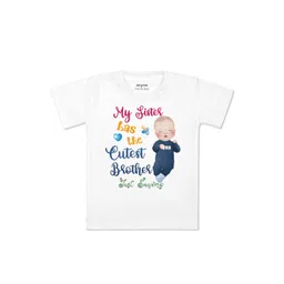 Arvesa Kids Typography Printed Applique T-shirt-picture-14