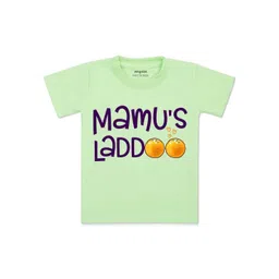 Arvesa Kids Typography Printed Applique T-shirt-picture-50