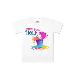 Arvesa Kids Typography Printed Applique T-shirt-picture-34