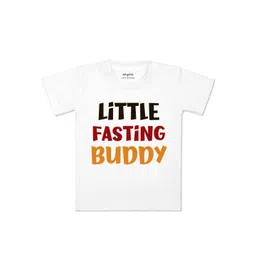 Arvesa Kids Typography Printed Applique T-shirt-picture-32