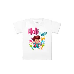 Arvesa Kids Typography Printed Applique T-shirt-picture-30