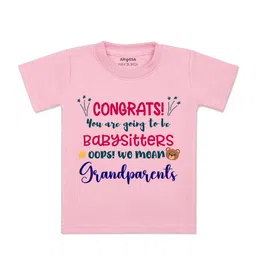 Arvesa Kids Typography Printed Applique T-shirt-picture-32