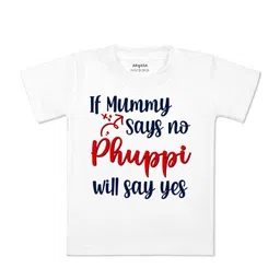 Arvesa Kids Typography Printed Applique T-shirt-picture-27