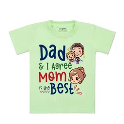 Arvesa Kids Typography Printed Applique T-shirt-picture-33