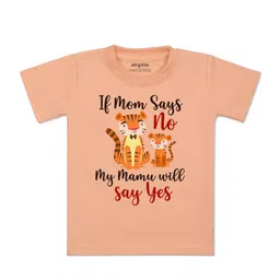 Arvesa Kids Typography Printed Cotton T-shirt-picture-18