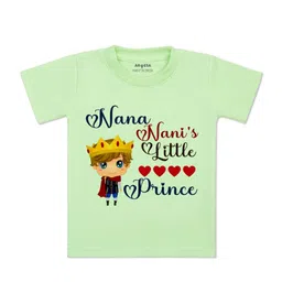 Arvesa Kids Typography Printed Round Neck Cotton T-shirt-picture-55