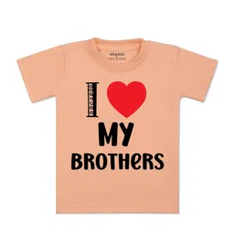 Arvesa Kids Typography Printed Round Neck T-shirt-picture-14