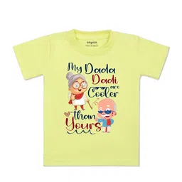 Arvesa Kids Typography Printed Short Sleeves T-shirt-picture-50