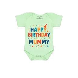 Arvesa Kids-Unisex Green Cotton Rompers-picture-22