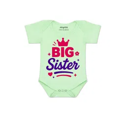 Arvesa Kids-Unisex Green Cotton Rompers-picture-24