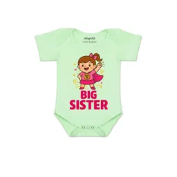 Arvesa Kids-Unisex Green Cotton Rompers-picture-26