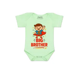 Arvesa Kids-Unisex Green Cotton Rompers-picture-27
