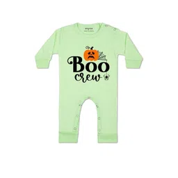 Arvesa Kids-Unisex Green Cotton Rompers-picture-50