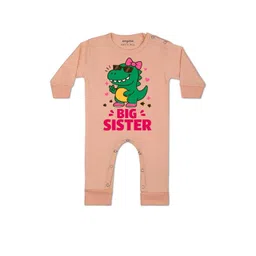 Arvesa Kids-Unisex Peach Cotton Rompers-picture-37