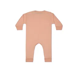 Arvesa Kids-Unisex Peach Cotton Rompers image 2