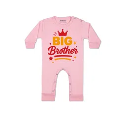 Arvesa Kids-Unisex Pink Cotton Rompers-picture-10