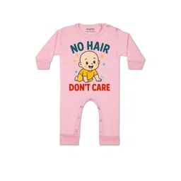 Arvesa Kids-Unisex Pink Cotton Rompers-picture-33