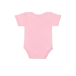 Arvesa Kids-Unisex Pink Cotton Rompers image 2