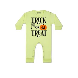 Arvesa Kids-Unisex Yellow Cotton Rompers-picture-56