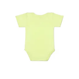 Arvesa Kids-Unisex Yellow Cotton Rompers image 2