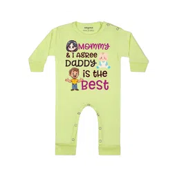 Arvesa Mommy & I Agree Daddy Is The Best Printed Bodysuit-picture-11