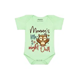 Arvesa Mommy Little Night Owl Printed Bodusuit-picture-27
