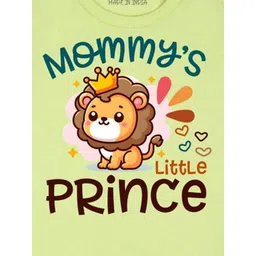 Arvesa Mommy Little Prince Printed Bodysuit image 2