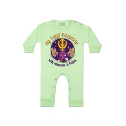 arvesa My First Baisakhi Printed Baby Rompers-picture-41
