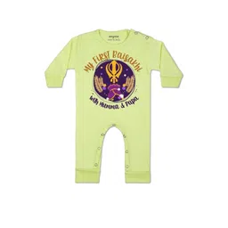 arvesa My First Baisakhi Printed Baby Rompers-picture-53