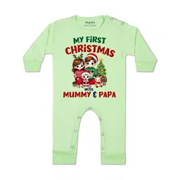 arvesa My First Christmas Printed Baby Rompers-picture-31