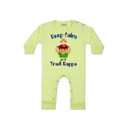 arvesa My First Ganesh Chaturthi Printed Baby Rompers-picture-23