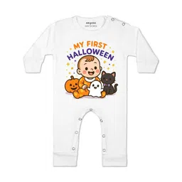arvesa My First Halloween Printed Baby Rompers-picture-14