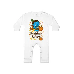 arvesa My First Janmashtami Printed Baby Rompers-picture-34
