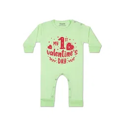arvesa My First Valentine Printed Baby Rompers-picture-41