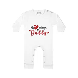 Arvesa My Heart Belong to Daddy Printed Bodysuit-picture-43